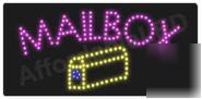  mailbox led sign (1001)