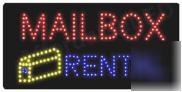  mailbox rental led sign (0001)