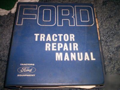 Complete ford 2000 thru 5500 tractor repair manual