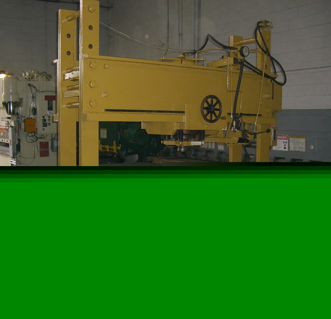 100 ton hydraulic traveling gantry straightning press