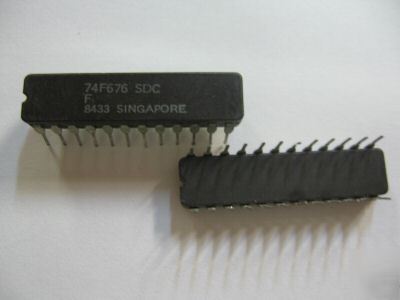 11PCS p/n 74F676SDC ; obselete ceram integrated circuit