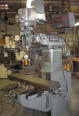 Bridgeport series i vertical knee mill 