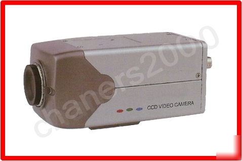 Cctv sony 1/3 ccd 530TV lines 0.1LUX colour camera, len
