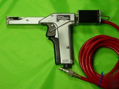 Dennison pneumatic tie down straps tension gun