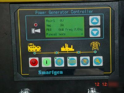 Diesel power generator 20 kw, silenced, digital control