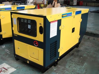 Diesel power generator 20 kw, silenced, digital control