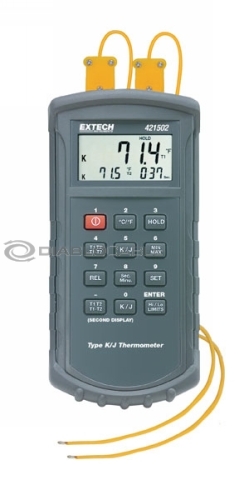 Extech 421502-nist thermometer with nist certificate 