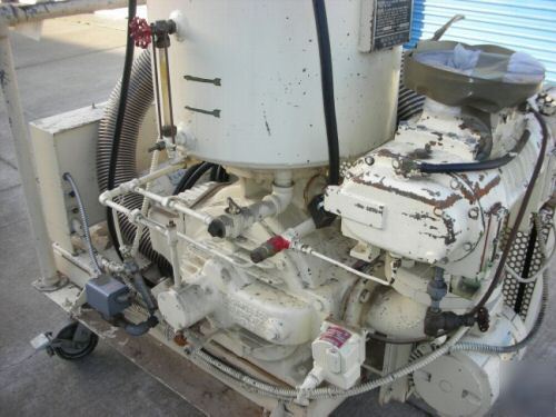High vacuum oil sealed rotary piston & lobe pump packag