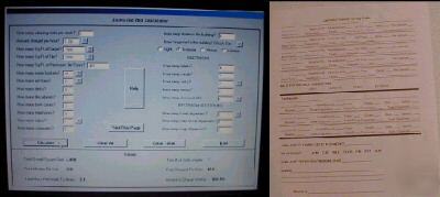 New janitorial bid calculator with survey forms 