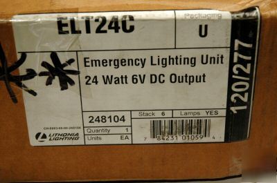 New titan emergency lighting 24 watt 6V ELT24C 