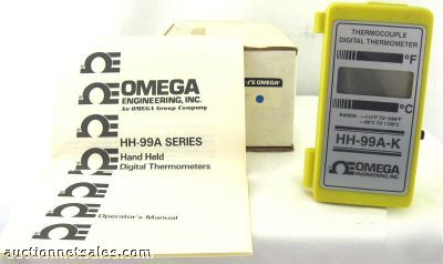 Omega hh-99A-k thermocoupler digital thermometer meter