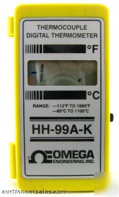 Omega hh-99A-k thermocoupler digital thermometer meter