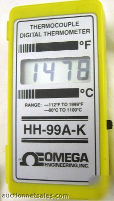 Omega hh-99A-k thermocoupler digital thermometer meter