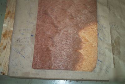 Redwood burl veneer 15 @ 10'' x 16'' [0860]