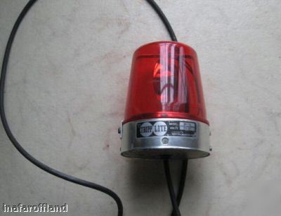 Vintage tripp lite warning light police hazard strobe