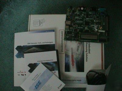 Xilinx spartan 3E1600 microblaze embedded kit and EDK92