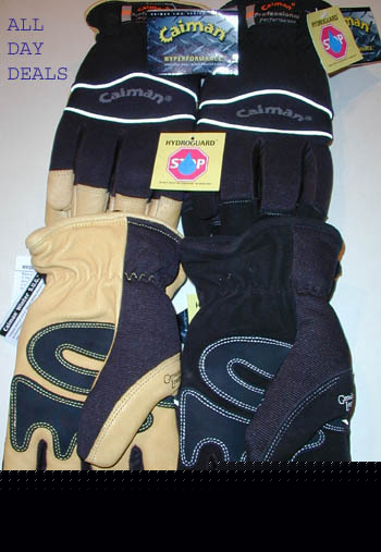 2 pr caiman winter sport utility glove paintball @$60