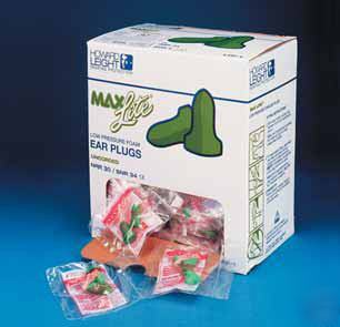 Howard leight max-liteÂ® lpf-1 ear plugs