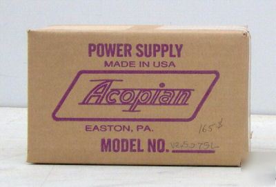 New acopian power supply #V2.5J7SL 