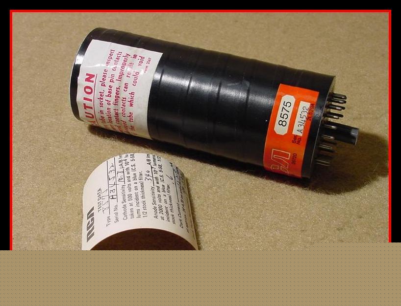 New old stock rca 8575 photomultipler tube scintillator