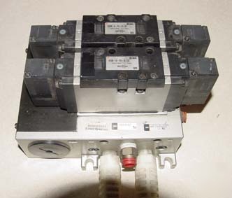 Smc pneumatic valve & manifold assembly