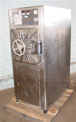 Used: amsco sterilizer/autoclave, stainless steel. appr