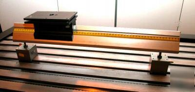 Gaertner optical table with air isolation: 