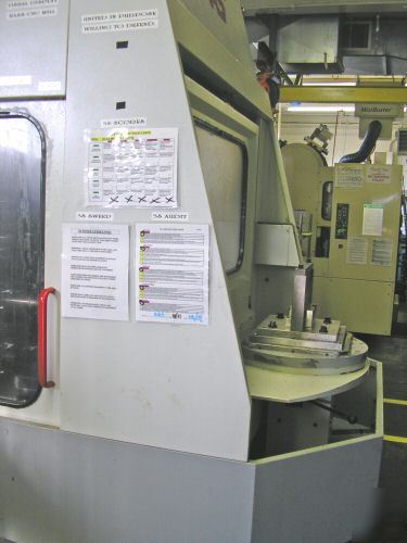 Haas hs-1 dual pallet horizontal machining center