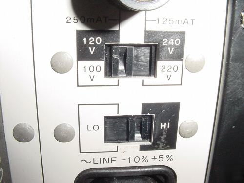 Hewlet packard 3467A logging multimeter