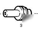 020382 hypertherm extended electrode for PAC110 5-pack 