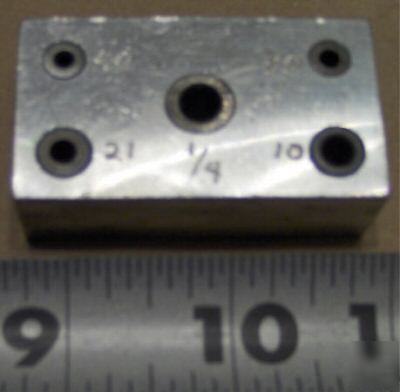 Aircraft tools drill guide block 5-1