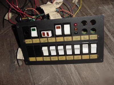 Ambulance control panel - switch panel - no 