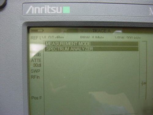Anritsu ms-2711B hand held spectrum analyzer