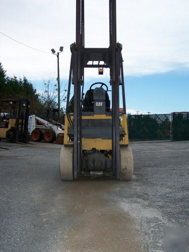 Caterpillar 6,000 lb electric forklift