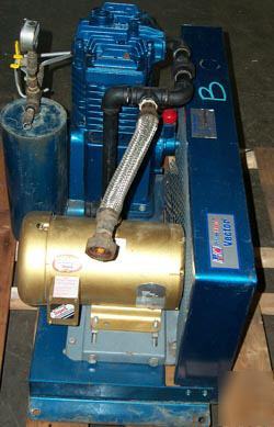 Curtis air compressor two stage 5HP mod# e-57