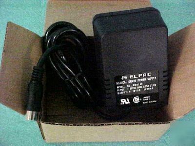 Elpac MED144 medical grade power supply 12V dc 1A