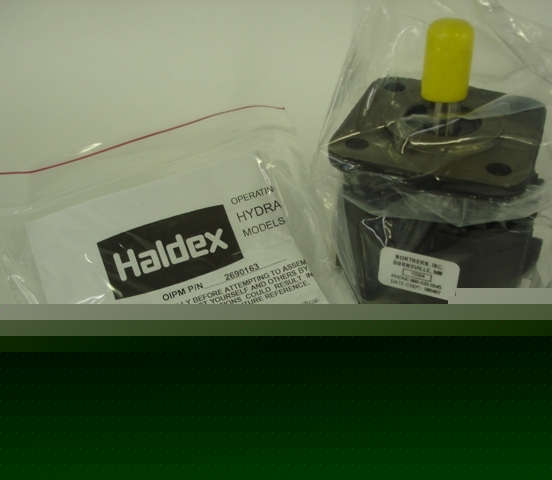 Haldex hydraulic hp power gear pump motor .194 cu 10564