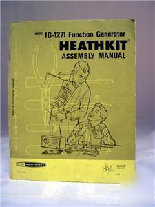 Heathkit ig-271 function generator assembly manual
