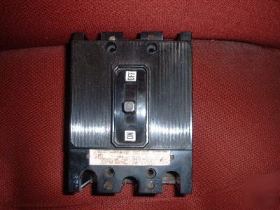 Ite EH3-B015 circuit breaker 15 amp 480 volt 3 pole 