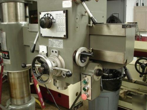 Jet model jrd-750 radial arm drill - very nice 