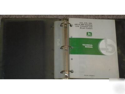 John deere 21C 21S 25S 38B trimmer technical manual