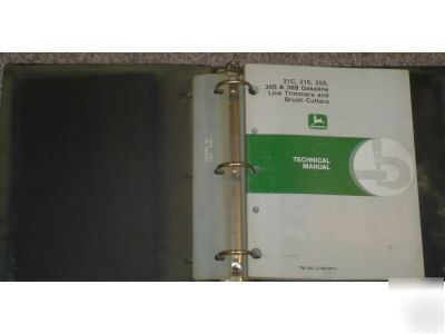 John deere 21C 21S 25S 38B trimmer technical manual