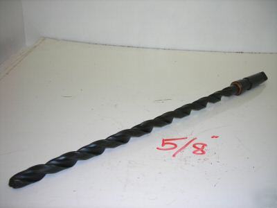Lightly used hss .625 extra long twist drill 5/8