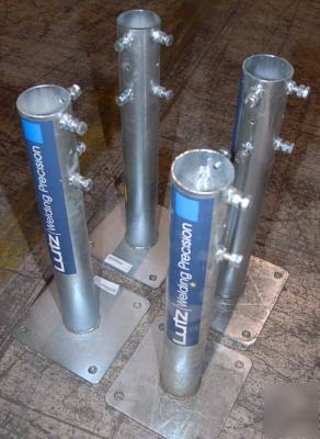 Lot - 4 lutz precision bases - surplus - must see 
