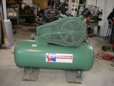 10 hp champion air compressor 175 psi 3 ph no 