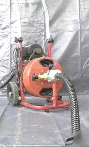 50 ft. commercial drain cleaner with power feed tadd