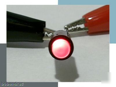 Dialight 559 series red led panel mount indicator 5 pk