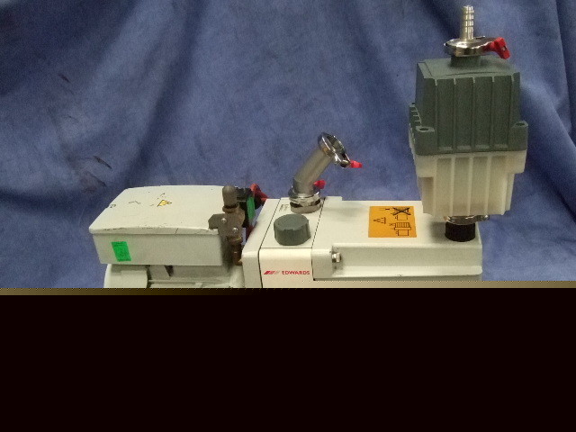 Edwards motor with oil mist filter emf 20