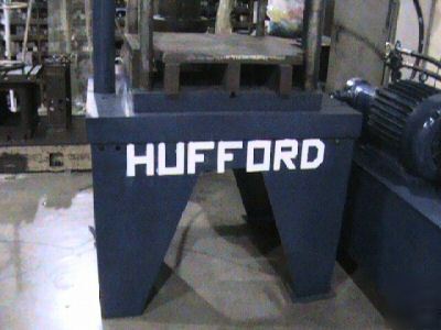 Hufford hydraulic straightning press