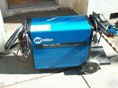 Millermatic 150 wire feed welder flux cord heavy duty